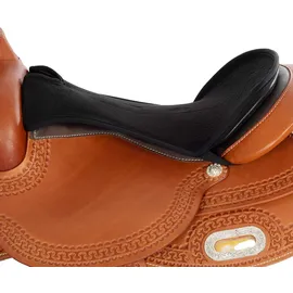 Acavallo Gelpolster Western Dri-Lex - braun