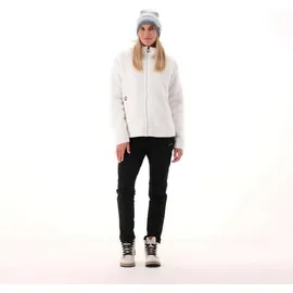 CMP Kapuzenplüschjacke Damen Weiß 42