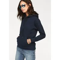 FRUIT OF THE LOOM Kapuzensweatshirt Classic hooded Sweat Lady-Fit Marine XL