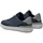 CLARKS Herren Courtlite Run Sneaker, Navy Nubuck, 43 EU