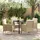 vidaXL 5-teiliges Garten-Ess-Set mit Kissen in Beige Poly Rattan 3380170