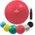 Matchu Sports Gymnastikball Rot 55 cm