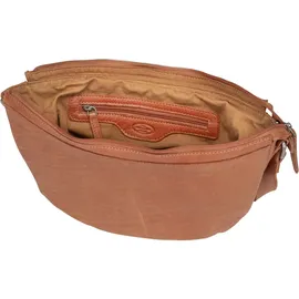 The Chesterfield Brand Clarita Umhängetasche Baumwolle/Leder Cognac