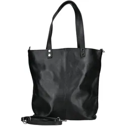 Shopper CAPRICE "Caprice Taschen Nappaleder", Damen, Gr. one size, schwarz, Leder, Taschen
