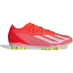 ADIDAS Herren Fussball-Kunstrasenschuhe X, SOLRED/FTWWHT/TESOYE, 48