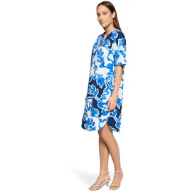 Betty & Co Hemdblusenkleid Blusenkleider Blau/Weiß 36