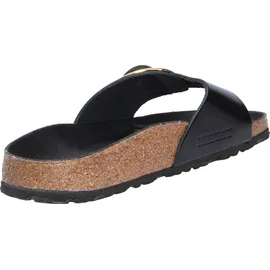 Birkenstock Madrid Big Buckle Naturleder Lack High Shine Black 39