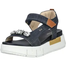 Nero Giardini Plateau-Sandaletten Damen Blau 36