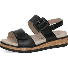 CAPRICE Keilsandaletten Damen Schwarz 40