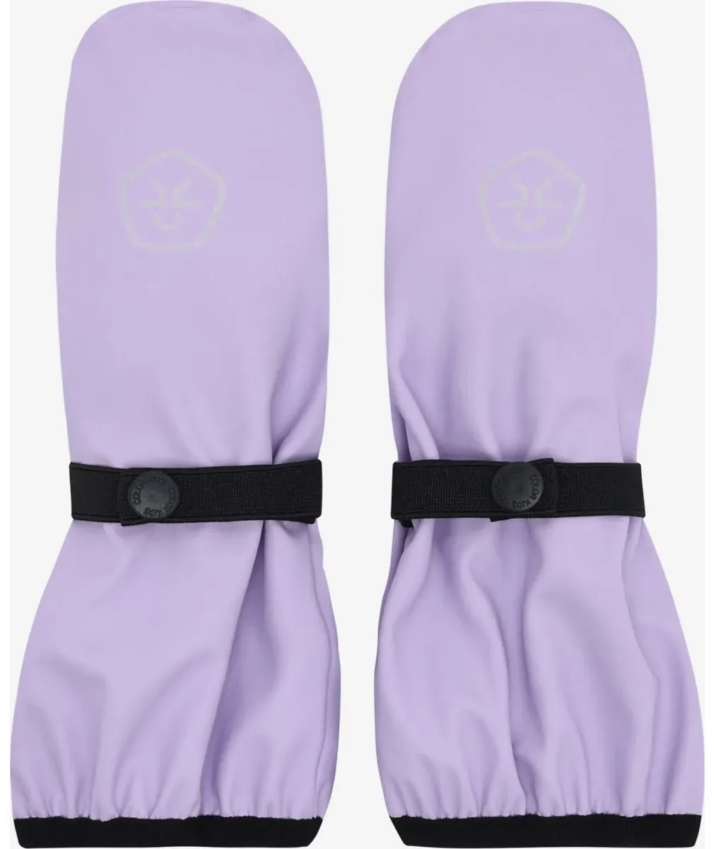 Color Kids Mittens PU 6850 purple rose (6716) 6-8 year