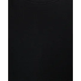 Freequent T-Shirt "FQJOKE", Damen, Gr. XXL, schwarz, Jersey, Obermaterial: 50% Modal, 45% Baumwolle, 5% Elasthan, unifarben, bequem hüftlang, Rundhals, Shirts T-Shirt, bequem geschnitten, mit Ärmelaufschlag