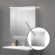 Evineo ineo7 80 cm verspiegelt