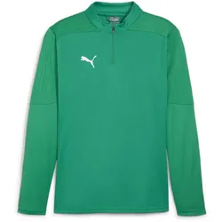 PUMA teamFINAL 1/4-Zip Trainings-Top Herren 05 - sport green/puma silver XXL