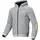 Alpinestars Chrome V2 Sport Motorrad Zip Hoodie grau-neongelb / 4XL