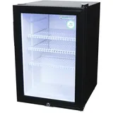 Gastro-Cool - Flaschenkühlschrank - Minibar - schwarz/weiß - LED GCKW65