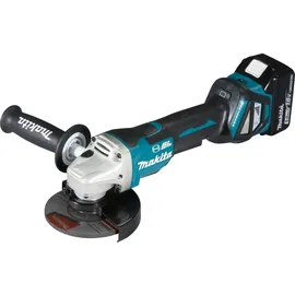 Makita DGA517RTJ inkl. 2 x 5,0 Ah + Makpac Gr. 3