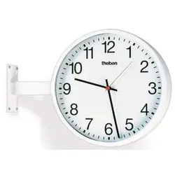 Theben 5009250 KNX Nebenuhr, doppelseitige Wanduhr OSIRIA 242 AR KNX