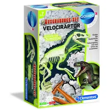 CLEMENTONI Ausgrabungs-Set Velociraptor (Experimentierkasten)