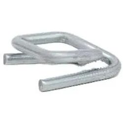 Metallklemmen für Textilumreifungsband 16 mm verzinkt 1000 Stück
