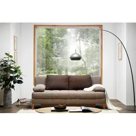 SUN GARDEN Carryhome Schlafsofa, Grau, 2-Sitzer, Füllung: Polyester, Schaumstoffflocken,Polyester, Schaumstoffflocken, 199x95x97 cm, Schlafen auf Sitzhöhe, Wohnzimmer, Sofas & Couches, Schlafsofas, Schlafsofas mit Bettkasten
