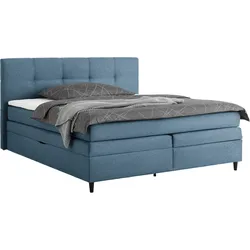 Boxspringbett Miami in Dunkelblau ca. 160x200cm