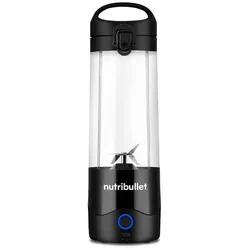 NutriBullet NBP003B, Tragbarer Mixer, 0,475 l, Pulsfunktion, Eis-Crusher, 0,4237