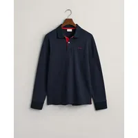 GANT Langarm-Poloshirt blau M,