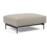 Innovation Living Polsterhocker 100 x 41 x 75 cm Beige/Grau