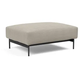 Innovation Living Polsterhocker 100 x 41 x 75 cm Beige/Grau