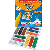 BIC KIDS Fasermaler Visa 144 St. mehrfarbig