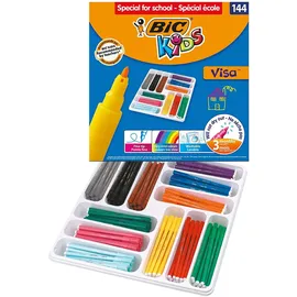 BIC KIDS Fasermaler Visa 144 St. mehrfarbig