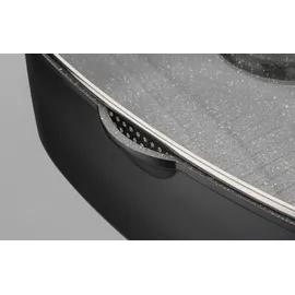 GSW Gourmet Granit Topf-Set 4-tlg. Bräter + Wok