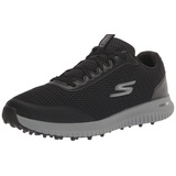 SKECHERS Herren GO Golf MAX 2 Fairway 3 Sneaker, Black Textile/Gray Trim, 42