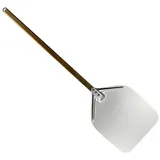 ACiyD Aluminium-Pizzaschieber – Pizzaschieber mit zerlegbarem Griff für Ofengrill, Gourmet-Pizza, Brotbacken / 14in / 35×182cm (14in 35×92cm)