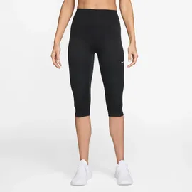 Nike One High-Waist Capri-Leggings Hosen Schwarz S