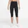 Nike One High-Waist Capri-Leggings Hosen Schwarz S