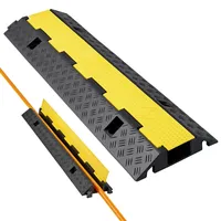 Vevor 1000 mm Kabelbrücke, 9979 kg Tragkraft, 1-Kanal-Überfahrschutz aus