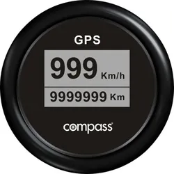 GPS Tachometer, digital
