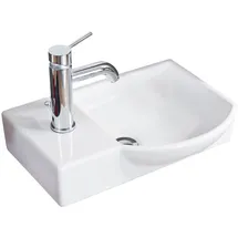 Fackelmann A-Vero Aufsatz-Handwaschbecken 45 x 32 cm (82391)