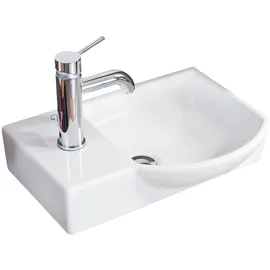 Fackelmann A-Vero Aufsatz-Handwaschbecken 45 x 32 cm (82391)