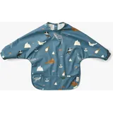 Liewood Merle Cape Lätzchen mit Print, Arctic sea / ocean view