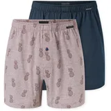 SCHIESSER Weiter Boxer SCHIESSER "Boxershorts Multipacks", Herren, Gr. 7, 926, sonstiges, Single Jersey, Obermaterial: 100% Baumwolle, weit, Unterhosen, ideal als Geschenk, mit Eingriff