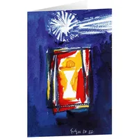 Adeo Kunstkarten "Krippe" 5 Stk.