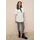 TAMARIS Oversize-Shirt "aus Baumwolle", Damen, Gr. 36/38, weiß, Jersey, Obermaterial: 100% Baumwolle, Basic, weit Po-bedeckend, Rundhals, Shirts, in Longform mit abgerundetem Saum