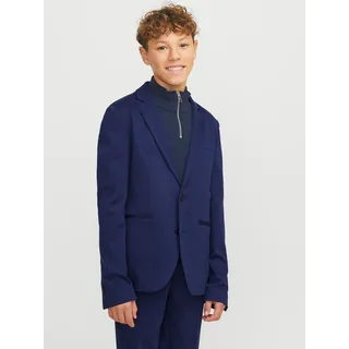 Jack & Jones Junior Sakko »JJEJAXON JERSEY BLAZER NOOS JNR«, blau
