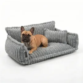 noviclass-shop Hundesofa | Katzensofa 'Chaffar' | Flieder XXL (140cm))