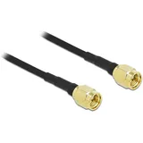 DeLock Antennenkabel SMA Stecker zu SMA Stecker LMR/CFD100 10 m low loss