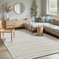 MERINOS Teppich MERINOS "Elio 2", beige (creme), B:200cm H:16mm