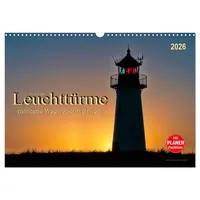 Calvendo Leuchttürme - maritime Wegweiser weltweit (Wandkalender 2026 DIN