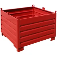 Bauer Südlohn Sammelbehälter-System SBS 1000, lackiert, Feuerrot